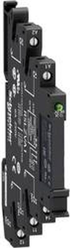 Relais - SLIM RELAY+SOCKET 1C/O LED - 230VACDC - Compact - 6A