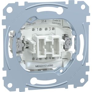 Sokkel - Kruisschakelaar - Merten - Schneider Electric - MTN3117-0000