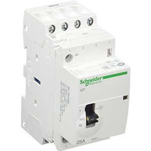 Schneider Electric iCT MAN 25A 4NA 230/240Vca wit