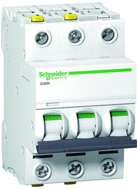 Schneider Electric - Stroomonderbreker - Driefasig - 25 Ampère - C-karakteristiek