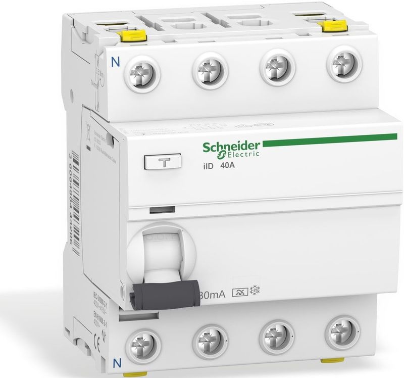 Schneider Electric A9Z21440 A9Z21440 Aardlekschakelaar A 40 A 0.03 A 415 V