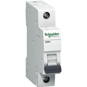 Schneider Electric A9K01116 stroomonderbreker K60N 1P, 16A, B karakteristiek, 6 kA, 16 ampère B