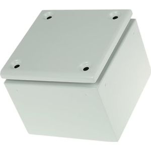 Schneider Electric NSYSBM151512 Industriële Metalen Doos met deurblind 150 x 150 x 120 IP66 IK10 RAL 7035