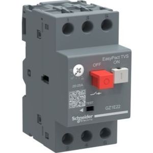 Schneider GZ1E07 1.6-2 EasyPact TVS Motor Stroomonderbreker, Wit