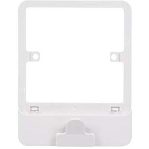 Schneider Electric GGBLC1GS Lisse White Moulded stekkerdoos met clip en afstandhouder, wit