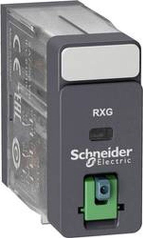 Schneider Electric RXG21BD Steekrelais 24 V/D - 24 V/AC 5 A 2x Wisselcontact 1 Stuk(s)