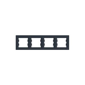 Schneider Electric A 4-fold horizontal antraciet frame (EPH5800471)
