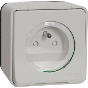 Schneider Electric Mureva Styl Gniazdo 2P+PE wit MUR39030