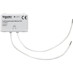 Schneider Electric De Argus CCT90501 LED dimmer compenseert de dimmer van de lamp en de 2-aderige LED dimmer