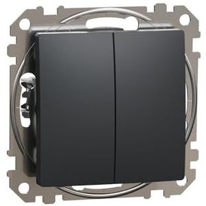 Sedna Design & Elements - Dubbele Knop - Zwart Antraciet