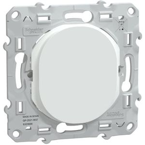 Schneider Electric - Ovale - blinde stop - wit