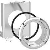 Schneider ZB4BZ021 Einbausatz 30 für Druckknopf und LED 22, Metall