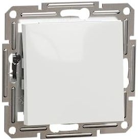 Schneider Electric Asfora EPH0570121D inbouw-kruisschakelaar, 10 AX, 250 V, stekkerklemmen, wit