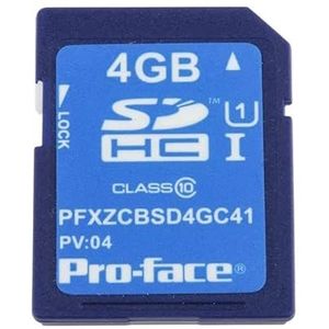 Schneider Electric Accessoires voor PC en notebooks merk model SD Memory Card 4GB CLASS4