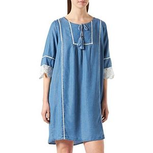 Kaporal Froza damesjurk, Blauw (Denim Destroy Denmed), XS