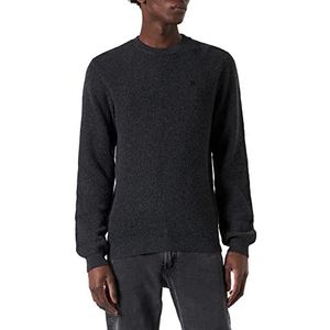 Kaporal Heren pullover SADAK Kleur Dark Grey Melanged-Maat S, Dargrm, S Men's