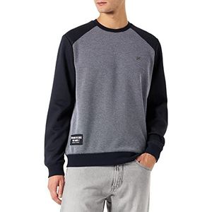 Kaporal Heren sweatshirt, model Soho, marineblauw, heren