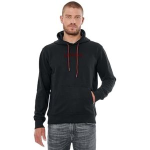 Kaporal Park Sweatshirt met capuchon voor heren, Zwart, XXL