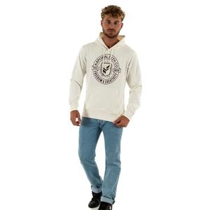 Kaporal Remi Sweatshirt met capuchon voor heren, ECRU, XXL