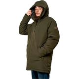 KAPORAL - Parka - Kakigroen - Polyester/Elasthan - Halflang met Kap
