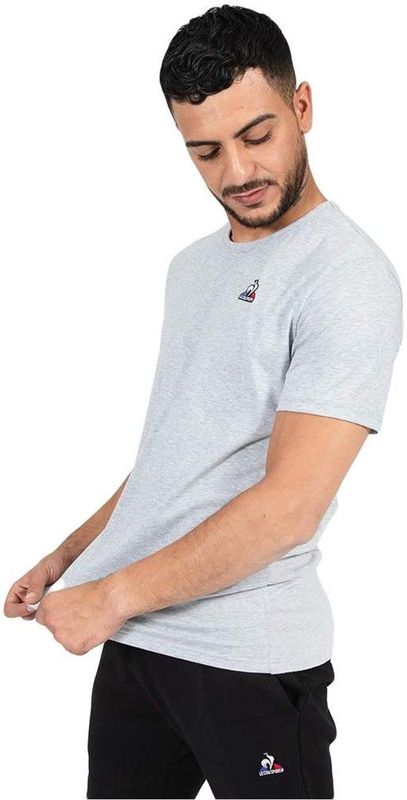 Le Coq Sportif - Essentiels - T-shirt - Wit - 100% Katoen, 140gr