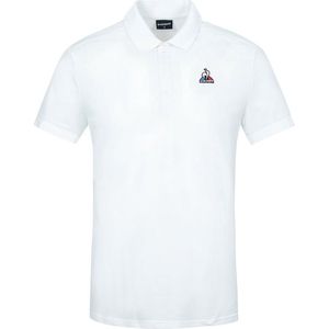 Poloshirt - Effen - Katoen/Polyester/Elasthaan - Regular Model - Knoopsluiting