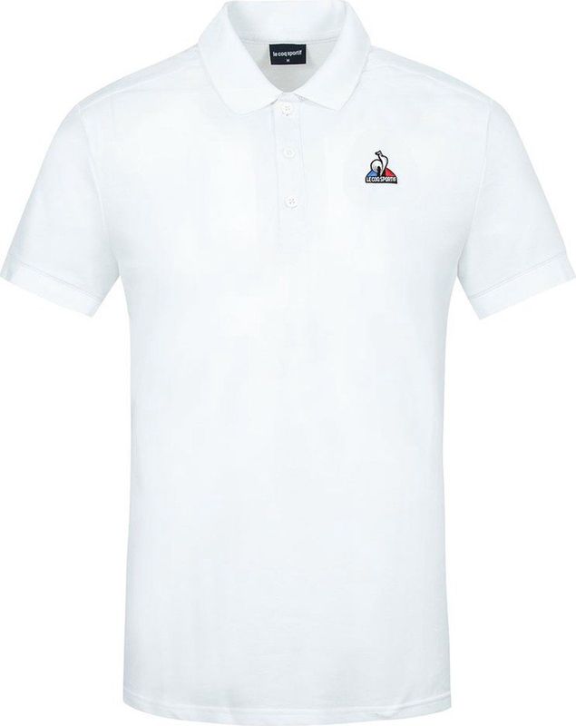 Poloshirt - Effen - Katoen/Polyester/Elasthaan - Regular Model - Knoopsluiting
