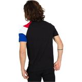 Le Coq Sportif - BAT TEE SS N°1 - T-shirt - Zwart