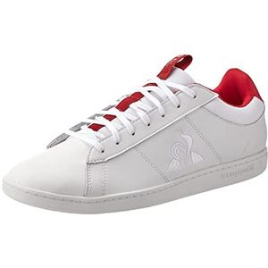 Le Coq Sportif Court Allure Sport, Sneakers, heren, Optical White/Carlet, 41 EU