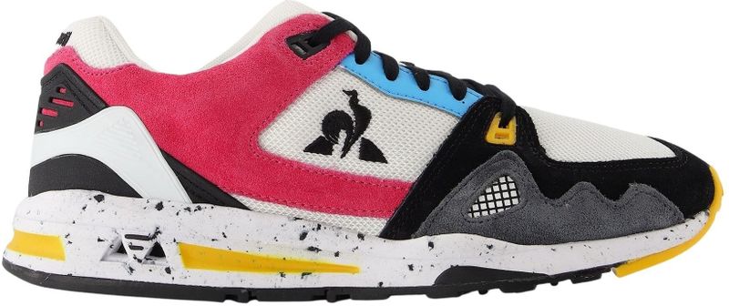 Le Coq Sportif - Gaia Velcro - Damestrainers - Arabica - Mesh en Suède - Rubberen Zool