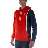 Le Coq Sportif - Saison 1 Hoody N°1 - Hoodie - Rood - Katoen