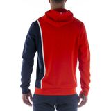 Le Coq Sportif - Saison 1 Hoody N°1 - Hoodie - Rood - Katoen