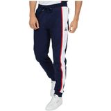 Le Coq Sportif - Joggingbroek - Double Face - Katoen/Polyester - Regular Cut - Elastische Tailleband