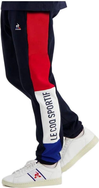 Le Coq Sportif - Unisex Broek - Dubbelzijdig - Zwart - Katoen/Polyester
