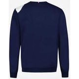 Le Coq Sportif - Saison 1 Crew - Sweater - Zwart - Katoen en Polyester