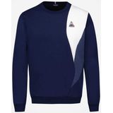 Le Coq Sportif - Saison 1 Crew - Sweater - Zwart - Katoen en Polyester