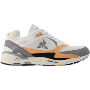 Le Coq Sportif LCS R1100 Optical White/Gold Earth Sneakers, uniseks, volwassenen, wit/goud (Optical White Gold Earth), 36 EU