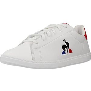Le Coq Sportif Courtset Gs Optical White voor heren: lage sneakers, Optisch Wit, 33 EU
