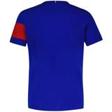 LE COQ SPORTIF Tri N°1 T-shirt - Bleu Electro - 100% Katoen - Uniseks
