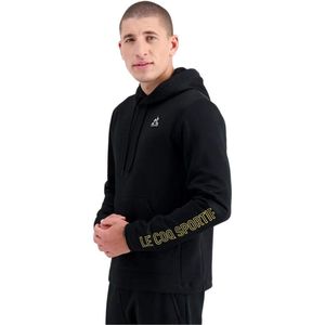 Le Coq Sportif - TechHoodie N°2 - Sweat met Kap - Dubbelzijdig - 280gr Polyester/Katoen
