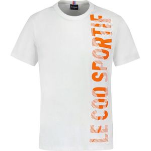 Le Coq Sportif 2320647 Saison 2 N°2 T-shirt Met Korte Mouwen Wit S Man