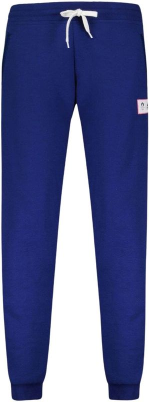 Le Coq Sportif - Essentials Paris 2024 - Sportbroek - Blue Depths - 85% Katoen, 15% Polyester