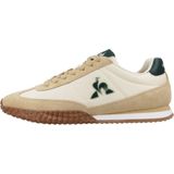 Le Coq Sportif - Veloce I - Basketbal - Turtle Dove/Trekking Groen - Bovenmateriaal van Nylon en Suède