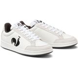 Le Coq Sportif Unisex LCS Court Rooster Optical White/Black Sneaker, Optisch wit zwart, 46 EU