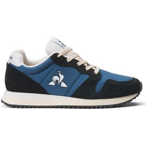 le coq sportif, Blauwe Casual Textiel Sneakers oor Heren Veelkleurig, Heren, Maat:42 EU