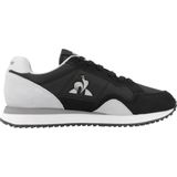 Le Coq Sportif - Jet Star 2 - Schoenen - Zwart - Materiaal: Leer/Textiel/Synthetisch