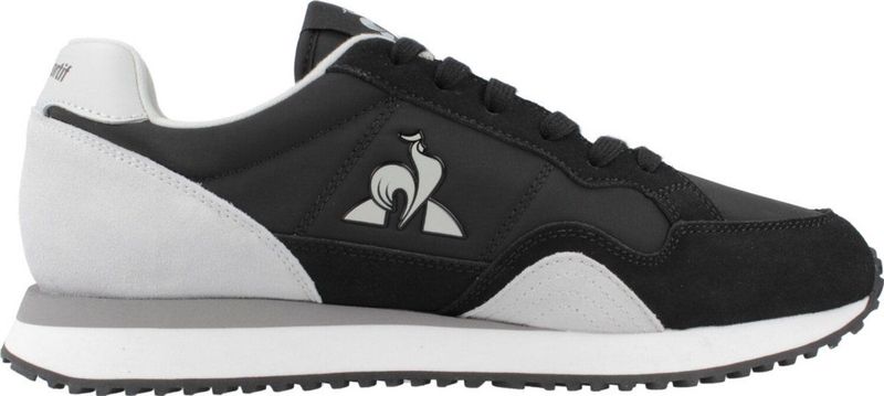 Le Coq Sportif - Jet Star 2 - Schoenen - Zwart - Materiaal: Leer/Textiel/Synthetisch