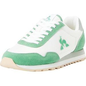 Le Coq Sportif Dames Astra_2 W Optical White/Green Sneakers, Optisch wit groen, 36 EU