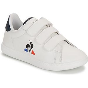 Le Coq Sportif Uniseks kinderen Courtset_2 PS Optical White/Dress Blue Sneaker, Optische witte jurk blauw, 29 EU