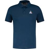 Le Coq Sportif - Ess N°1 - Poloshirt - Blauw - Korte Mouw